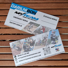DARILNI BON MYTEAM MOTOCROSS - Myteam Moto.Shop