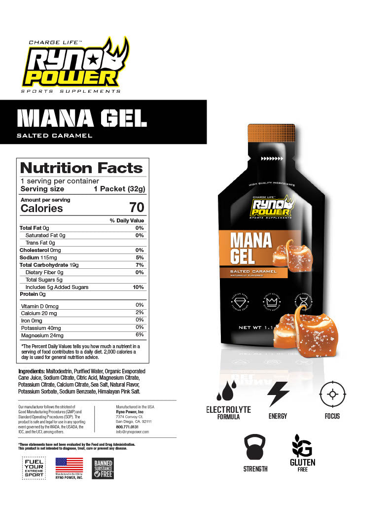 RYNO POWER MANA GEL